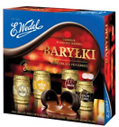 E. Wedel BARREL Dark Chocolate Barrels with Alcoholic Filling GIFT BOX POLAND