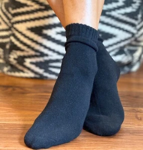 Cashmere Bed Socks Thermal Soft Thick Warm Cushioned Handmade %100 Cashmere - Picture 1 of 14