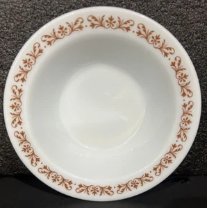 Pyrex Kupfer filigran 707 - 3 Müslischalen Vintage Geschirr von Corning Made USA - Bild 1 von 9