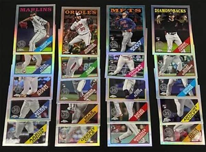 2023 Topps Chrome Update 1988 TOPPS BASEBALL COMPLETE SET 20 CARDS - Picture 1 of 1