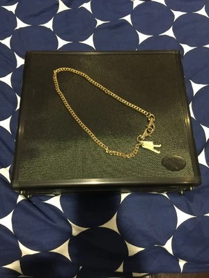 Artful Dodger Negro Para Hombres Jean Swarvorski Cristal Diamante Escuadrón Talla 40 W Maletín Foto 1 de 4