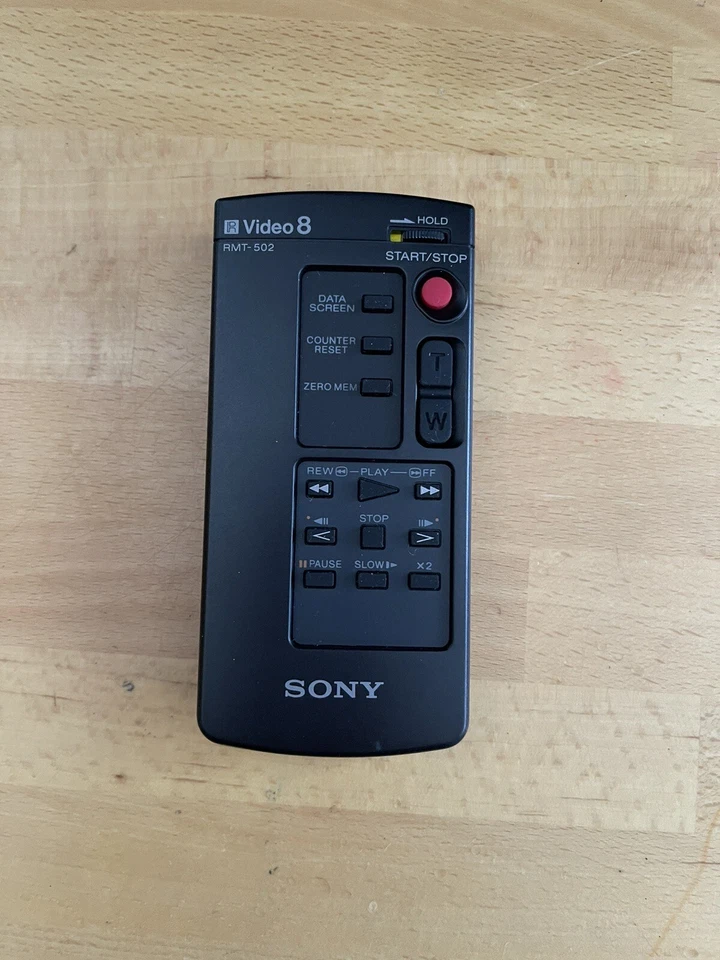  Sony RMT-502 Camcorder Remote CCD-F77 CCD-F450E CCD-F550E CCD-F555E - Image 1 of 3