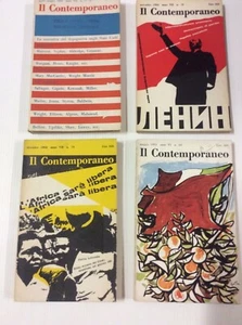 lotto 4 volumi rivista mensile il Contemporaneo 1963 1964 - Bild 1 von 9