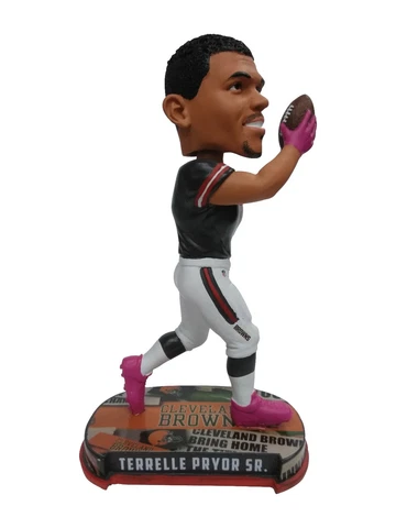 Terrelle Pryor Cleveland Browns Headline Special Edition Bobblehead Football Cover