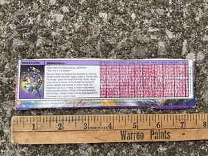 1985 G1 TRANSFORMERS BOMBSHELL INSECTICON TECH SPEC FILE CARD - Bild 1 von 6