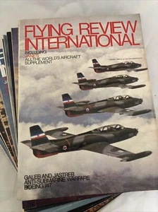 Flying Review International 1969 12 Issues Jan-Dec Complete - Foto 1 di 12