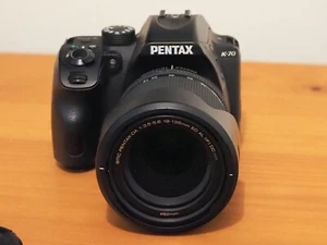 Pentax K-70 DSLR with DA 18-135mm f3.5 - 5.6 ED AL (IF) WR lens kit - Picture 1 of 8