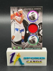 2020-21 Noir Newsreels Jerseys Patch /75 Brandon Ingram