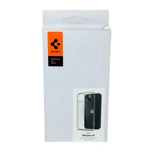 Spigen Ultra Hybrid iPhone 14 Case - Crystal Clear - Picture 1 of 4