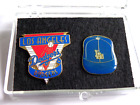 Vintage MLB Los Angeles Dodgers Pins 2 pc. Lot  With Free Case  #1  NEW RARE !!!