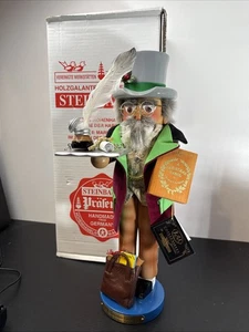 Steinbach Nussknacker Charles Dickens Autor A Christmas Carol S1803 limitierte Auflage - Bild 1 von 15