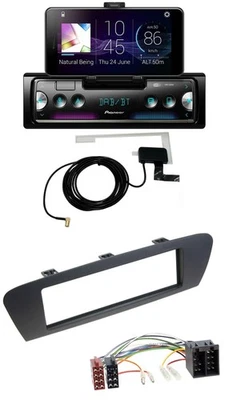 Pioneer DAB Bluetooth MP3 USB Autoradio für Renault Scenic (ab 09) - braun - Bild 1 von 4
