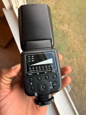 PHOTOOLEX FK300 Camera Flash Speedlite for Canon Nikon Sony Panasonic Olympus Fu - Image 1 of 3