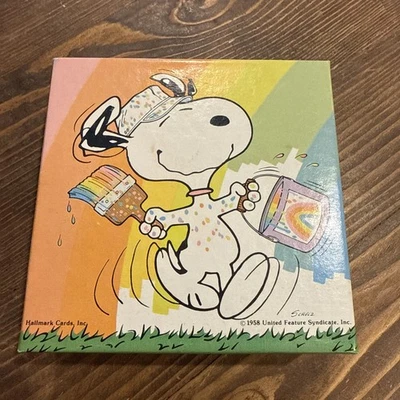 Vintage Snoopy Mini Puzzle Have a Rainbow Day Springbok Over 70 Pieces PZL7270 - Image 1 of 4