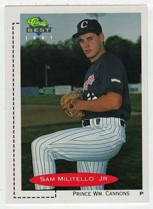 Sam Militello Jr. - Prince William (Baseball Card) 1991 Classic Best # 150 Mint - Picture 1 of 1