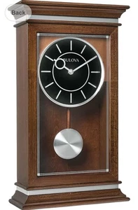 Bulova Clocks Model B1850 Westport, Dark Expresso, Melody Pendulum, 20”, NEW - Picture 1 of 6