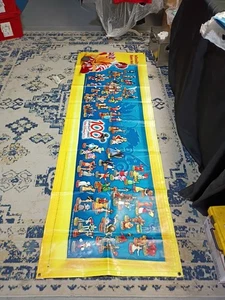 McDonalds 100 Years of Magic Under Counter  Walt Disney World 2002 Banner 95x30 - Picture 1 of 5