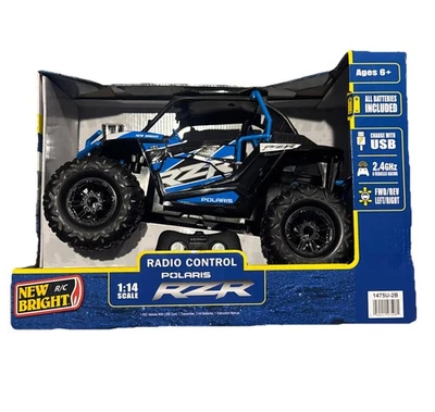 New Bright Polaris Rzr RC 1:14 2.4 GHZ USB  New In Box - Image 1 of 4