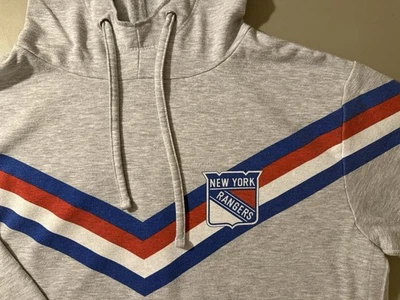 New York Rangers Sweatshirt - Gray Women’s Size Medium, NHL Hoodie - Image 1 of 4
