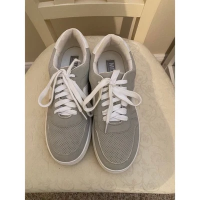 MIA Alta Malta Lace up WHite Leather Tennis Shoes - Image 1 of 4