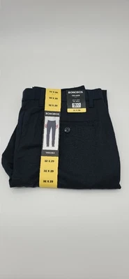 Calça masculina Bonobos slim fit perna reta, azul marinho, tamanho 32x29 - Imagem 1 de 3