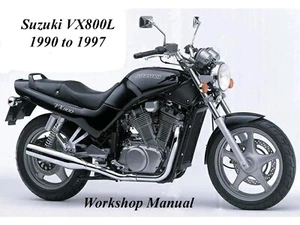 SUZUKI VX800L 1990 to 1997 WORKSHOP MANUAL - PDF Files - Picture 1 of 2