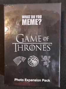 What Do You Meme? Game Of Thrones -Photo Expansion Pack Game 75 Cards - Picture 1 of 9