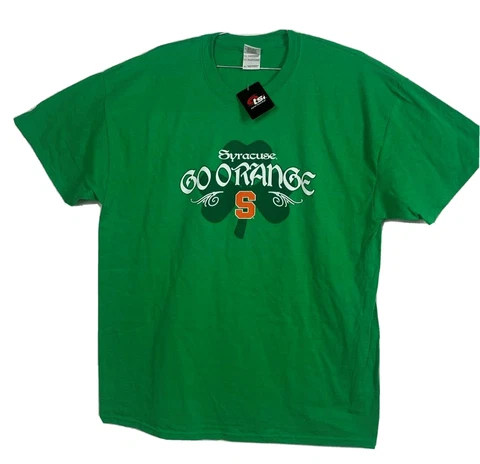 SYRACUSE ORANGE IRISH ST PATRICK'S DAY TEE [SIZES M-L-XL-2XL] FREE SHIPPING Cover