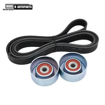 Kit de correa de transmisión con polea loca para Lexus ES350 RX350 Toyota Avalon Camry Sienna Foto 1 de 4