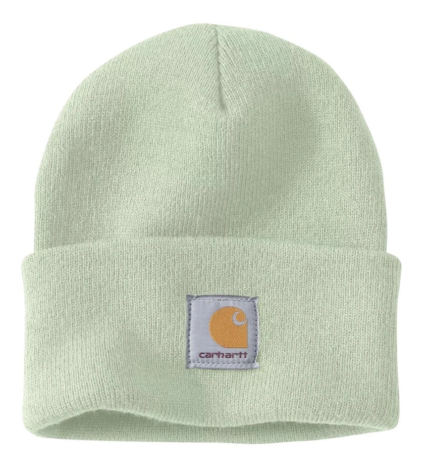 Carhartt Knit Cuffed Beanie Stocking Cap Hat Tender Green