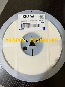 SAMSUNG MLCC Capacitor CL05A105KO5NNNC 1 µF ±10% 16V X5R 0402 10000PCS - Picture 1 of 3