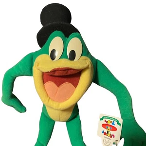 Vintage Looney Tunes 1994 Michigan J Frog Plush 15" Warner Bros WB Applause Tags - Picture 1 of 12