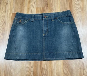American Eagle Jeans Denim Skirt Womens 8 Mini Pencil Above Knee 100% Cotton - Picture 1 of 12