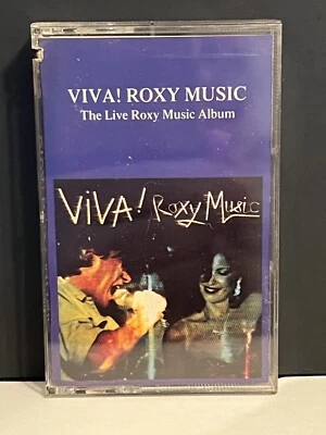 ROXY MUSIC ‎– Viva! Live 2000 USA Music Cassette Bryan Ferry Free Shipping - Image 1 of 4