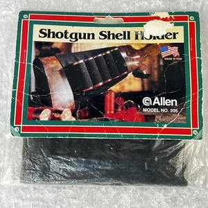 VTG Allen Buttstock Shotgun Shell Holder Holds 5 Rounds Black Fits Most Shotguns - Picture 1 of 2