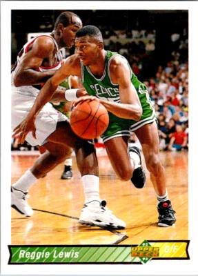 Reggie Lewis 1992 Upper Deck #120 Basketball Card - Image 1 of 2
