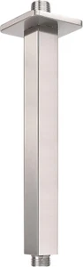 Ceiling Mounted Shower Arm, Rain Shower Head Square Extension Arm with Flange an - Picture 1 of 12