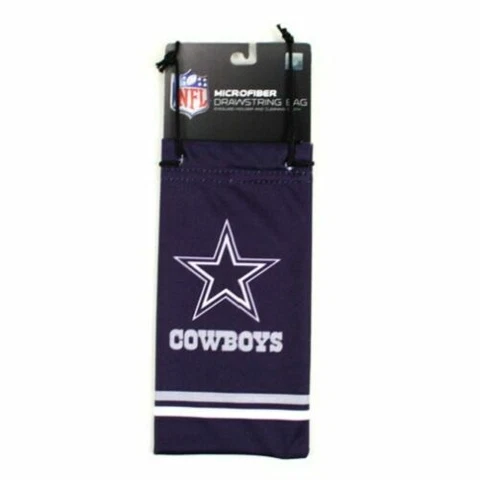 Dallas Cowboys NFL Microfiber SUN Glasses Bag SET OF 2. FREE SHIPPING SPECIAL Cover