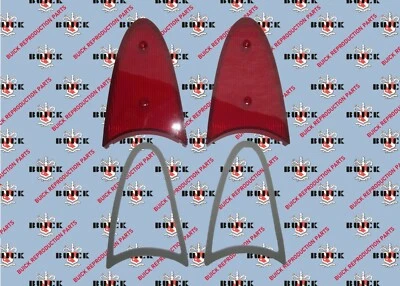 Kit de lentes y juntas de luz trasera Buick Super & Roadmaster 1957. OEM #5948168 Foto 1 de 4