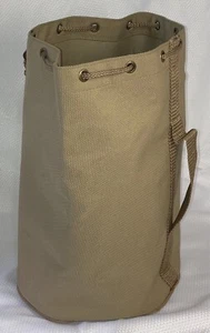JOHN LOBB 14” CANVAS BUCKET BAG Loafers Shoe Duffel - Picture 1 of 12
