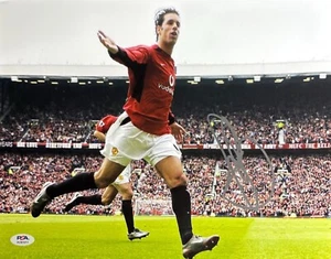 Ruud Van Nistelrooy Signed 11x14 Photo Soccer Netherlands Manchester/Madrid PSA - Picture 1 of 2