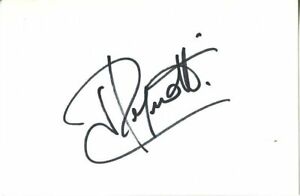 Jean Ragnotti World Rally Championship Driver Signed Card