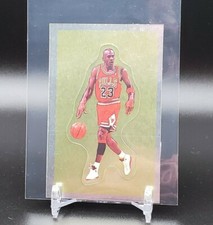 Michael Jordan 1991-92 Panini Gold Foil Sticker #190 Chicago Bulls - Rare Card