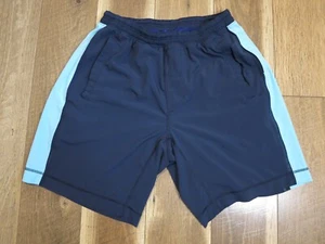 Lululemon Men's Blue Pace Breaker Shorts Sz S - M Waist 28 - 30 in VERY USED - Picture 1 of 11