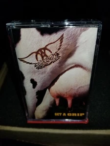Aerosmith "Get a Grip" Vintage 1993 Geffen Records  (Cassette Tape 📼) VGC+ 🎧 - Picture 1 of 10