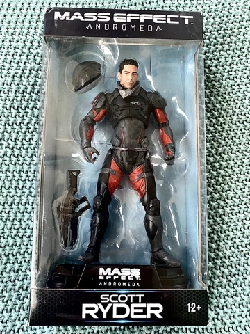 McFarlane Mass Effect Andromeda SCOTT RYDER 7" Action Figure Color Tops #21 NEW Cover
