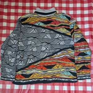 Coogi Vintage Vibrant Sweater - Picture 1 of 5