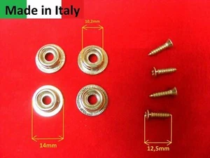 12 x Botones y 12 x Tornillos para Soporte de Fuelle.Buttons and Screws Belts - Imagen 1 de 2