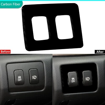 Glossy Piano Black Dashboard Headlight Switch Cover For Lexus GS GS350 2012-2020 — 第 1/4 张图片