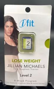 iFit Jillian Michaels Pérdida de Peso Nivel 2 Tarjeta SD Entrenamientos Cinta de Correr Elíptica - Imagen 1 de 2